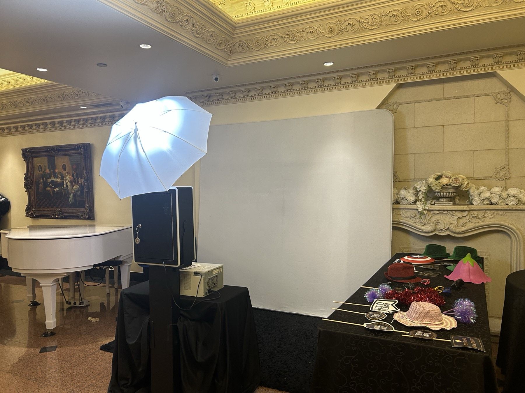 Signature Photobooth setup at a Greater Toronto Area wedding